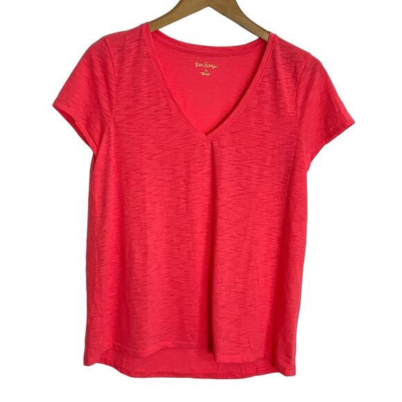Lilly Pulitzer V neck Tee - Picture 1 of 6